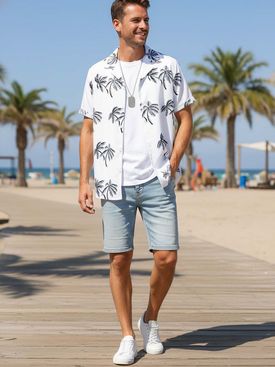 SZN Men Straight Regular Fit Shirt