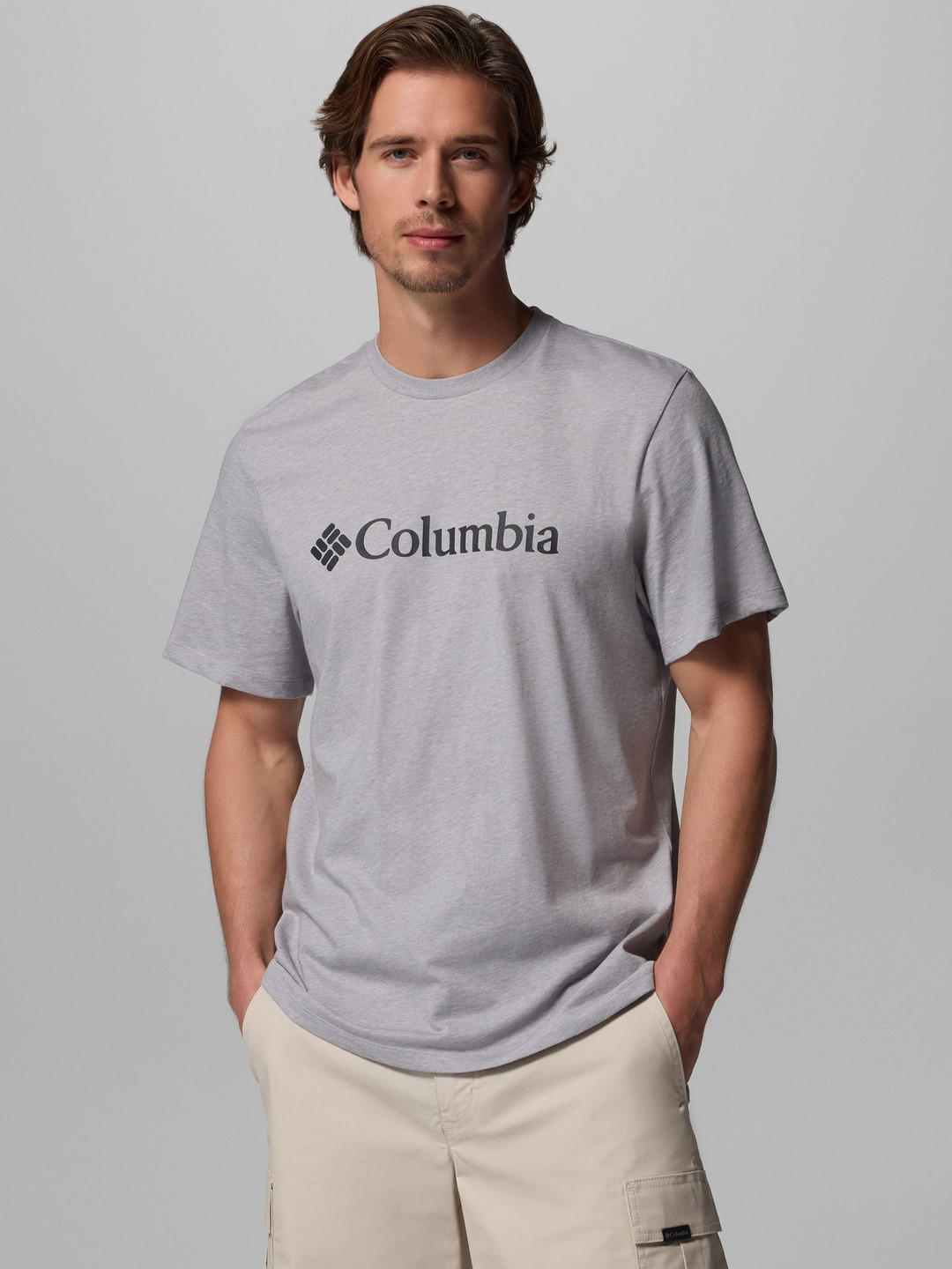 Columbia CSC Basic Logo Organic Cotton Round Neck Tshirts