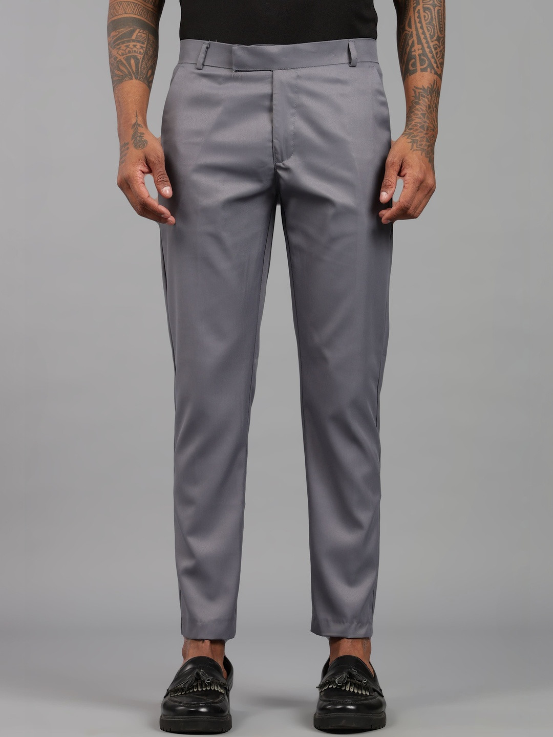 JAMES&GEORGE Men Smart Trousers