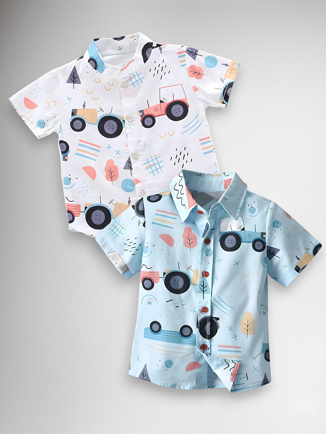 AMBARDI FASHION Boys Classic Printed Casual Shirt