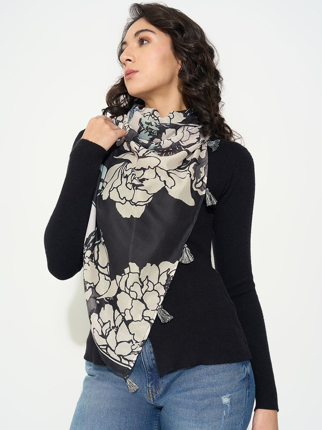 Honey by Pantaloons Women Printed Scarf