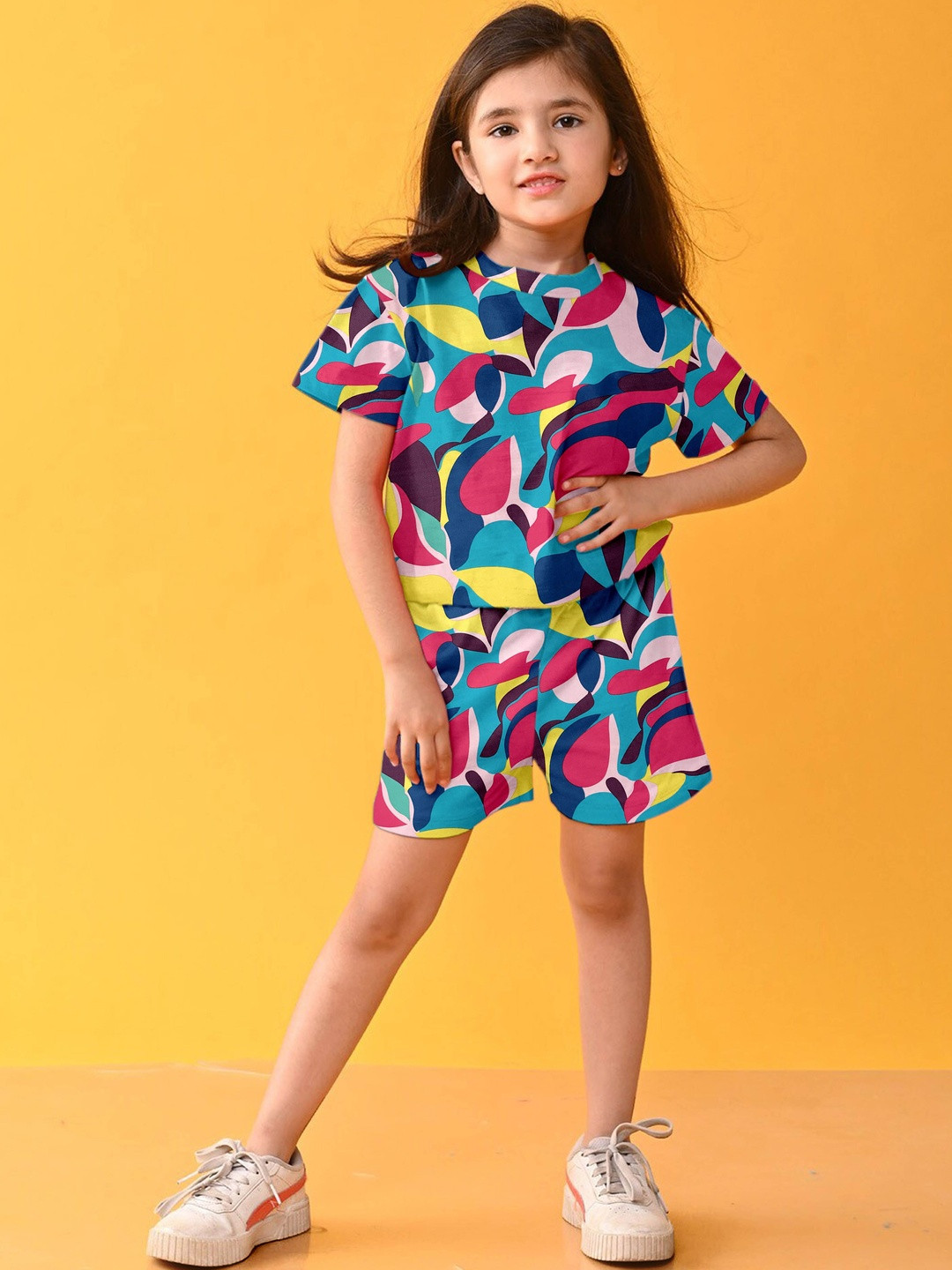 LITBABY Girls Printed Nightdress