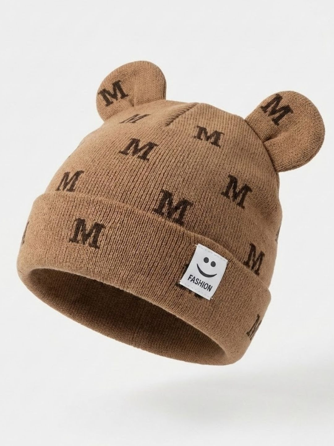 Cdeck Unisex Kids Printed Woollen Beanie