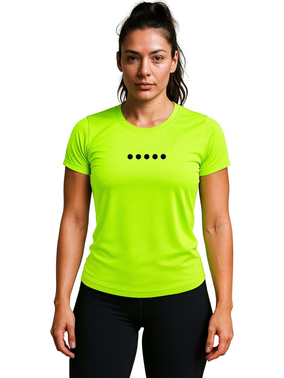 3Colors Women Typography Printed Dri-FIT T-shirt