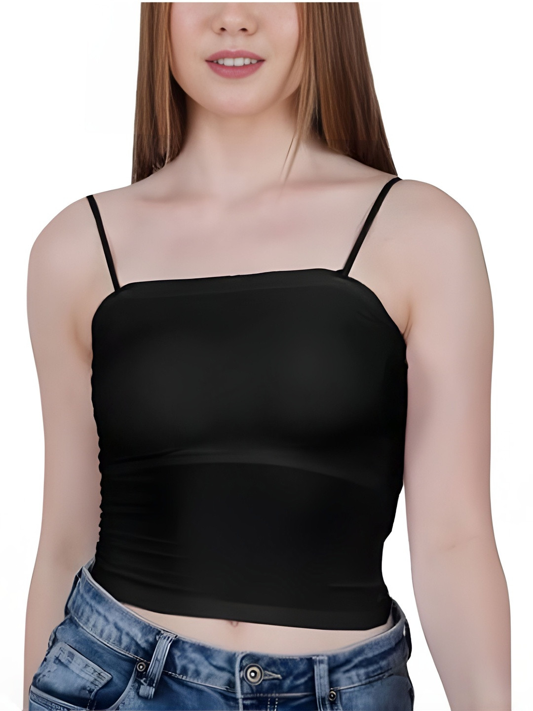 Kilvis Shoulder Straps Neck Lightly-Padded Camisoles