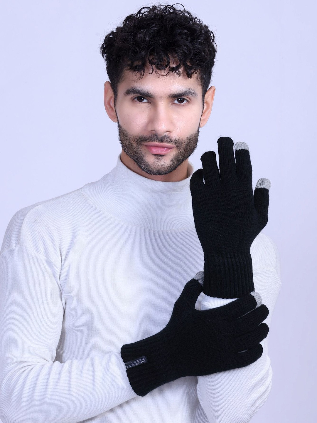 513 Women Acrylic Winter Gloves