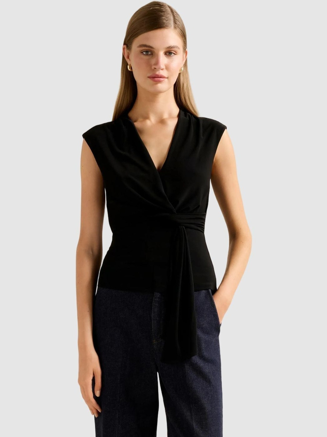 Forever New Wrap Top