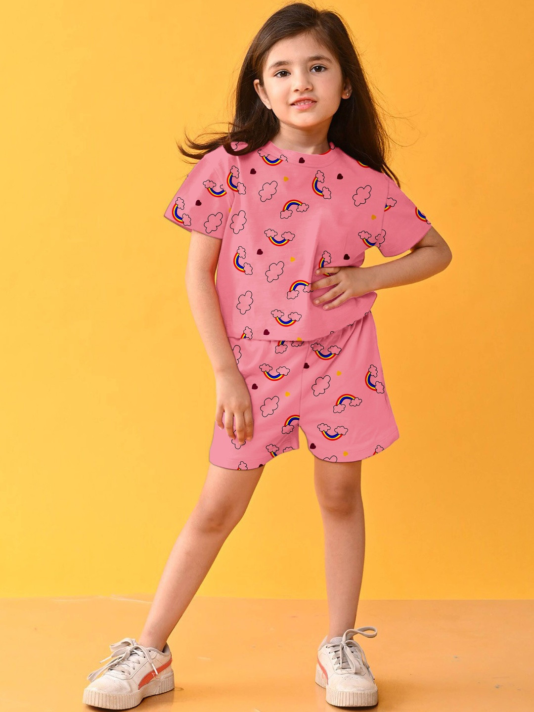 LITBABY Girls Printed Maxi Nightdress