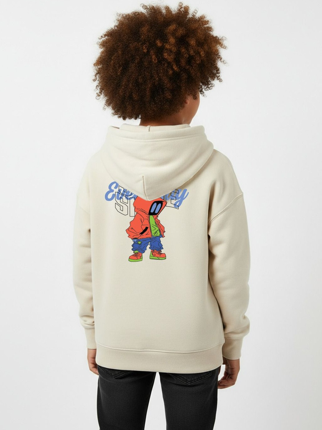 CODEZ Boys Printed Hooded Sweatshirt