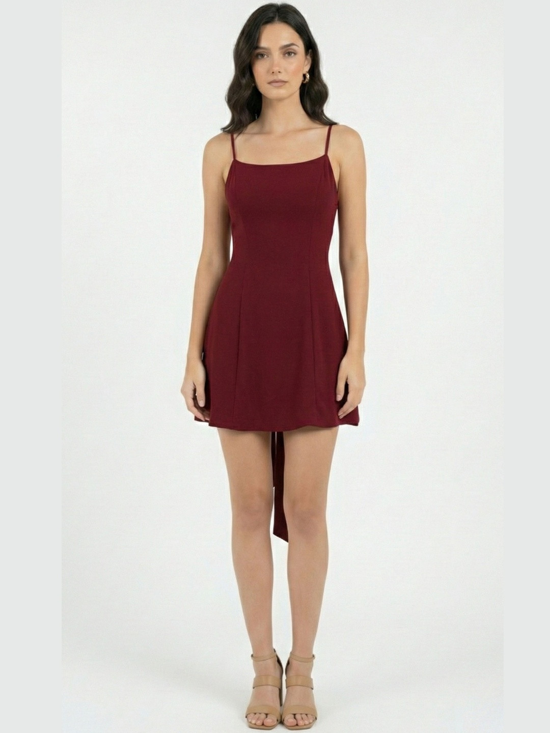 Color Capital Fit & Flare Mini Dress