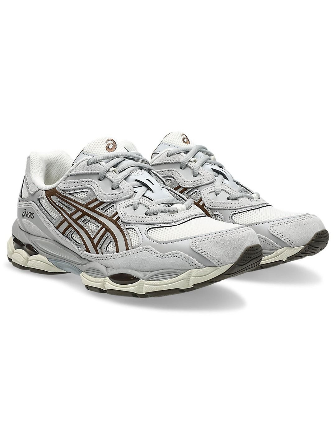 ASICS GEL-NYC Leather Round Toe Lace-Ups Sneakers