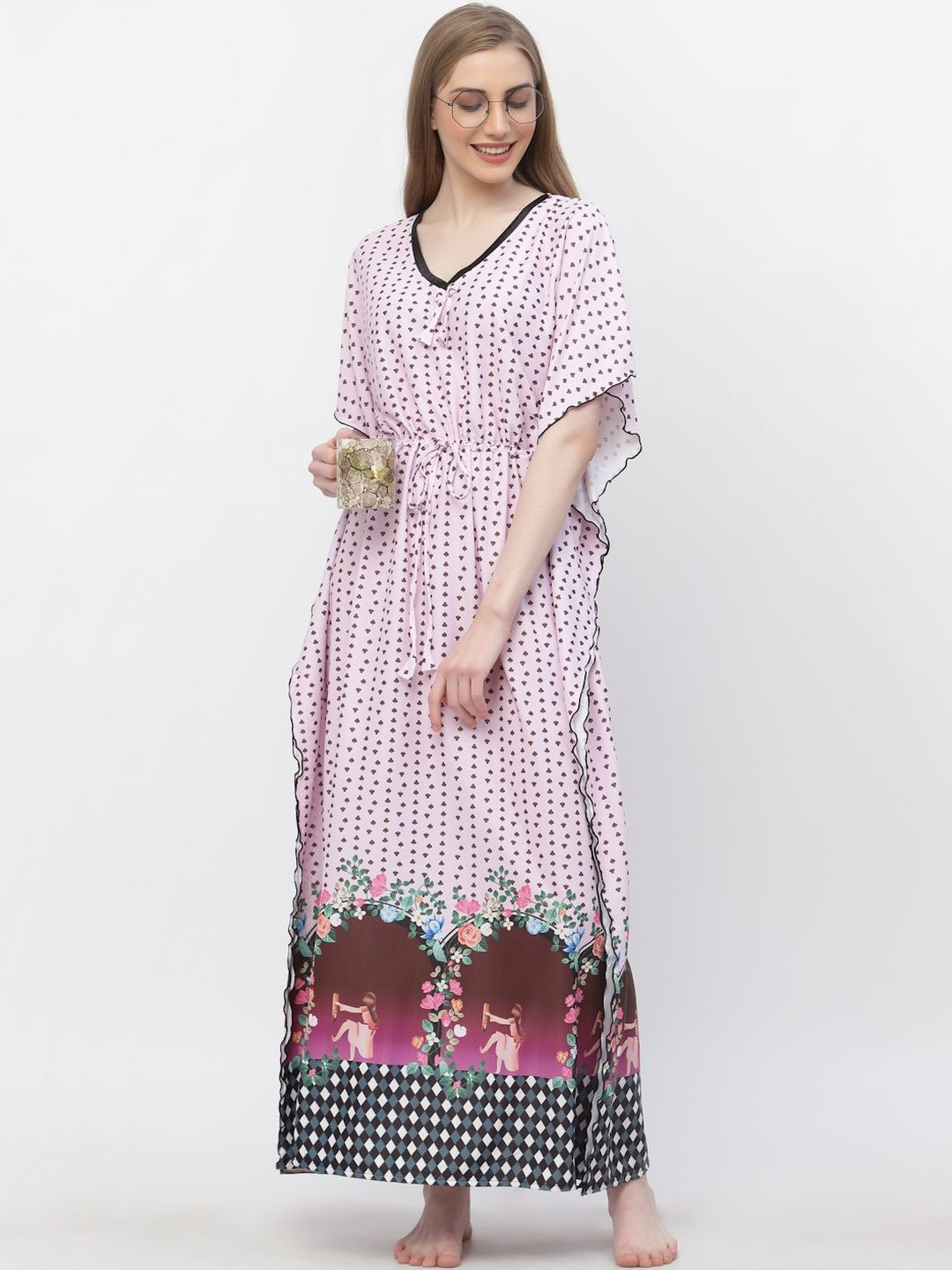 ETC X fwd Printed Maxi Nightdress