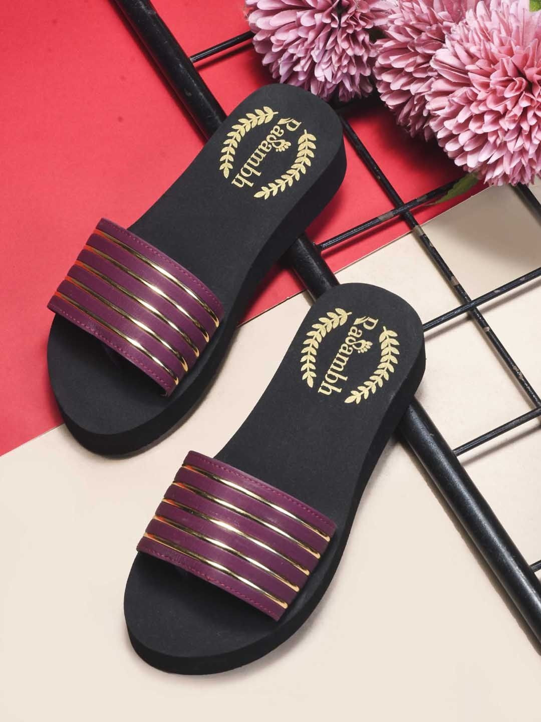 Rasambh Women Striped Sliders