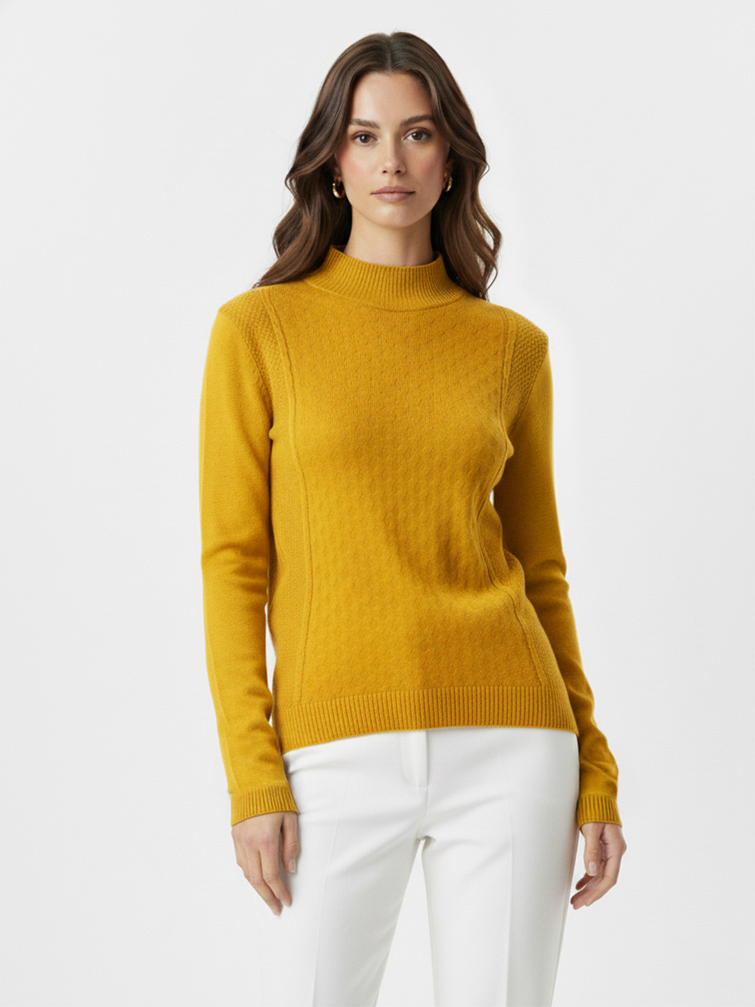 all about you Acrylic Self-Design Pullover