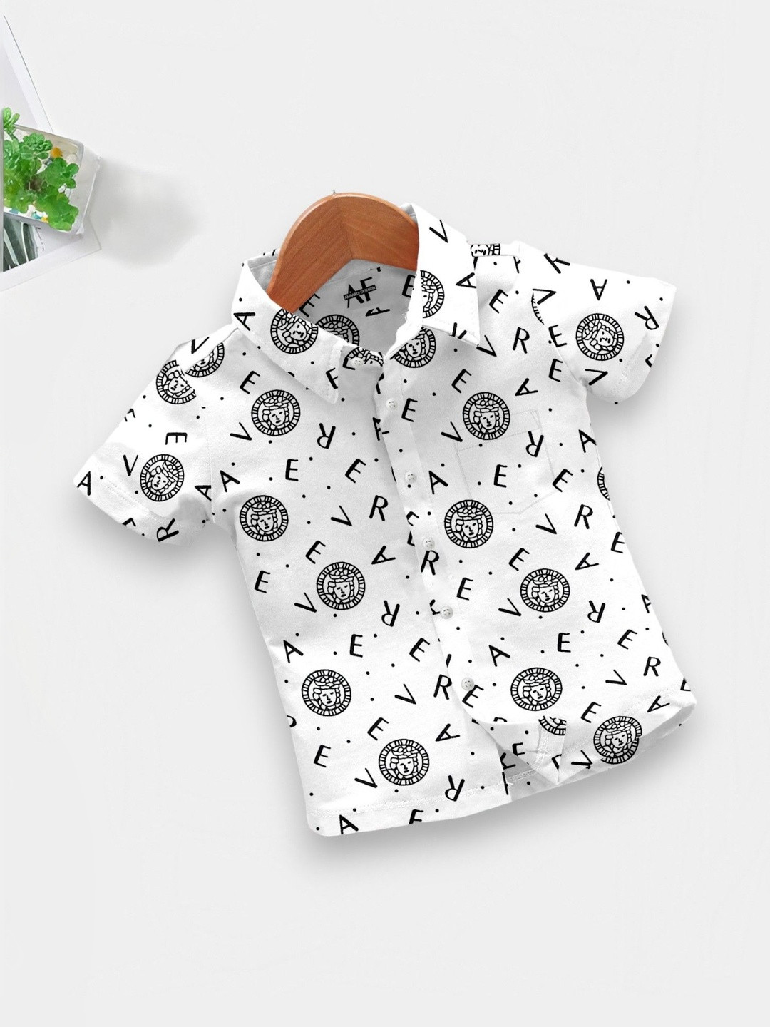 RAVYA TRENDZ Boys Classic Floral Printed Casual Shirt