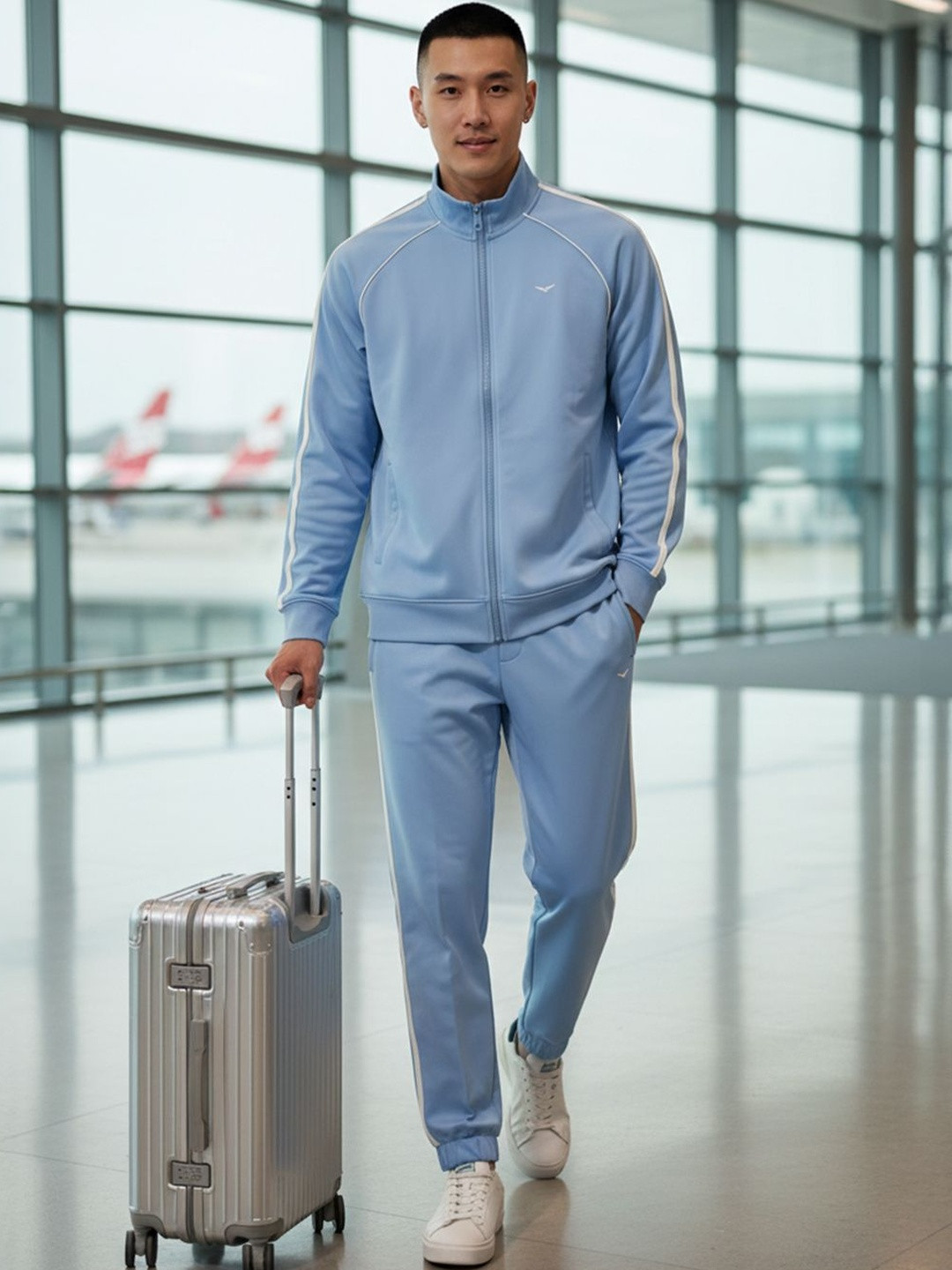 NOBERO Mock Collar Tracksuits