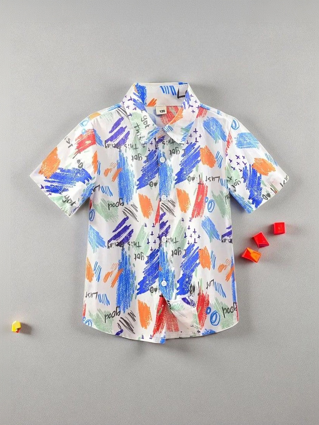 RAVYA TRENDZ Boys Classic Printed Casual Shirt