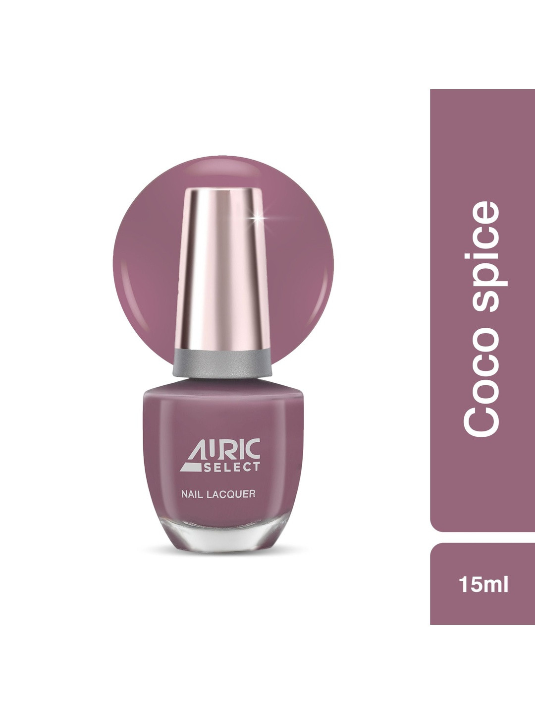 Auric Beauty Long Stay Nail Lacquer - 15 ml - Coco Spice