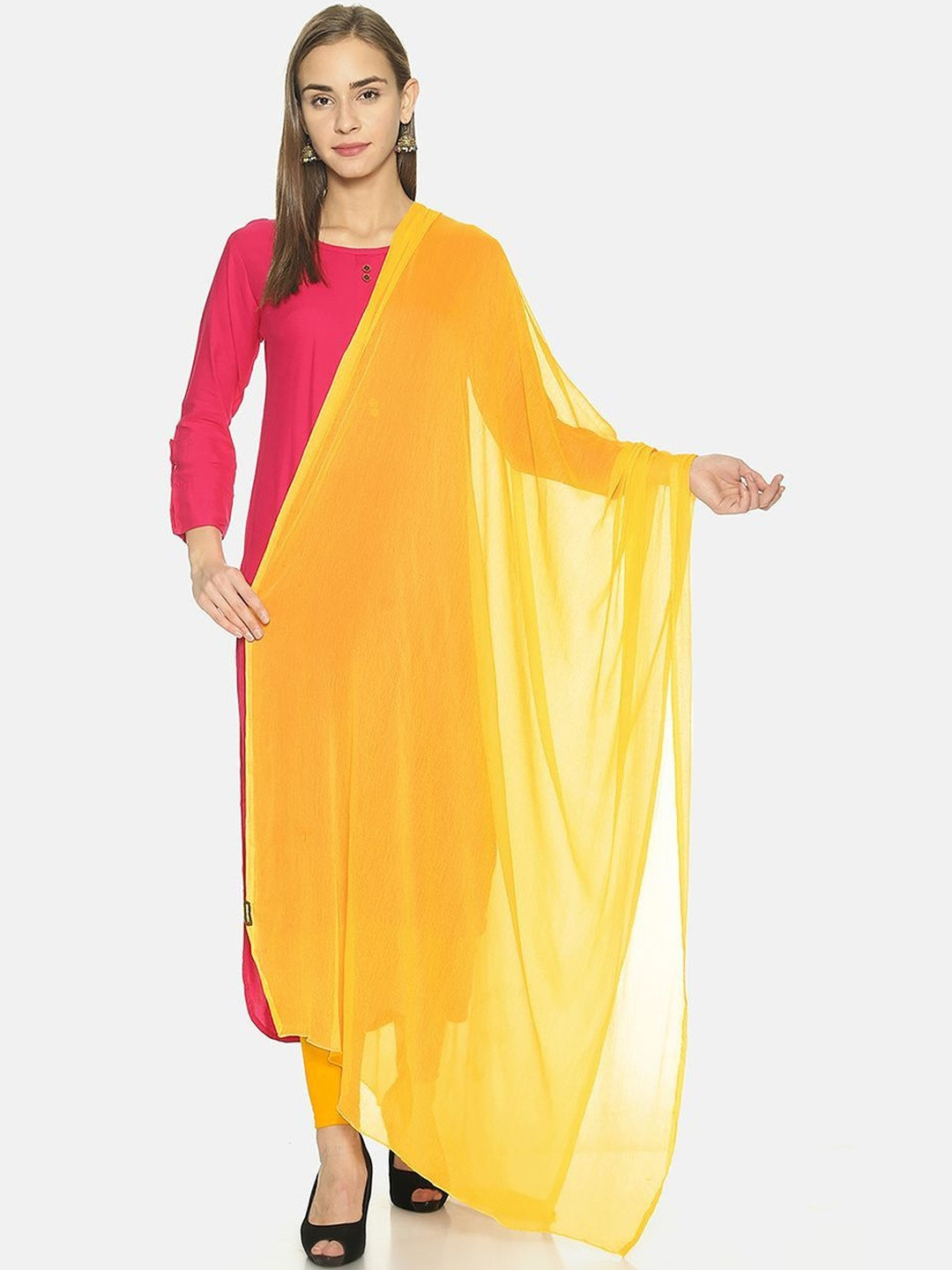 TWIN BIRDS Women Nylon Chiffon Lightweight Soft Shawl
