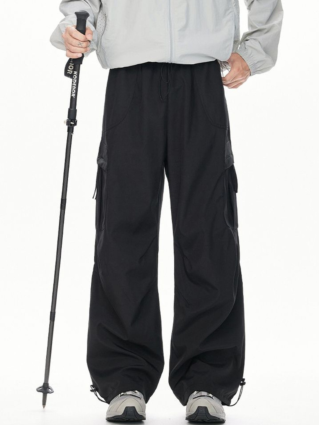 StyleCast x Revolte Men Loose Fit Easy Wash Trousers - Image 1