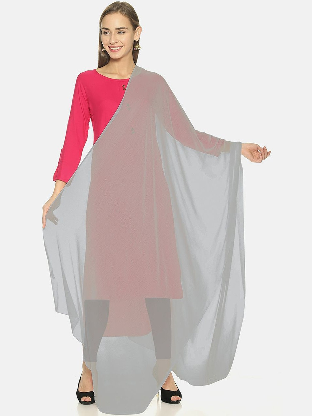 TWIN BIRDS Women Nylon Chiffon Lightweight Soft Shawl