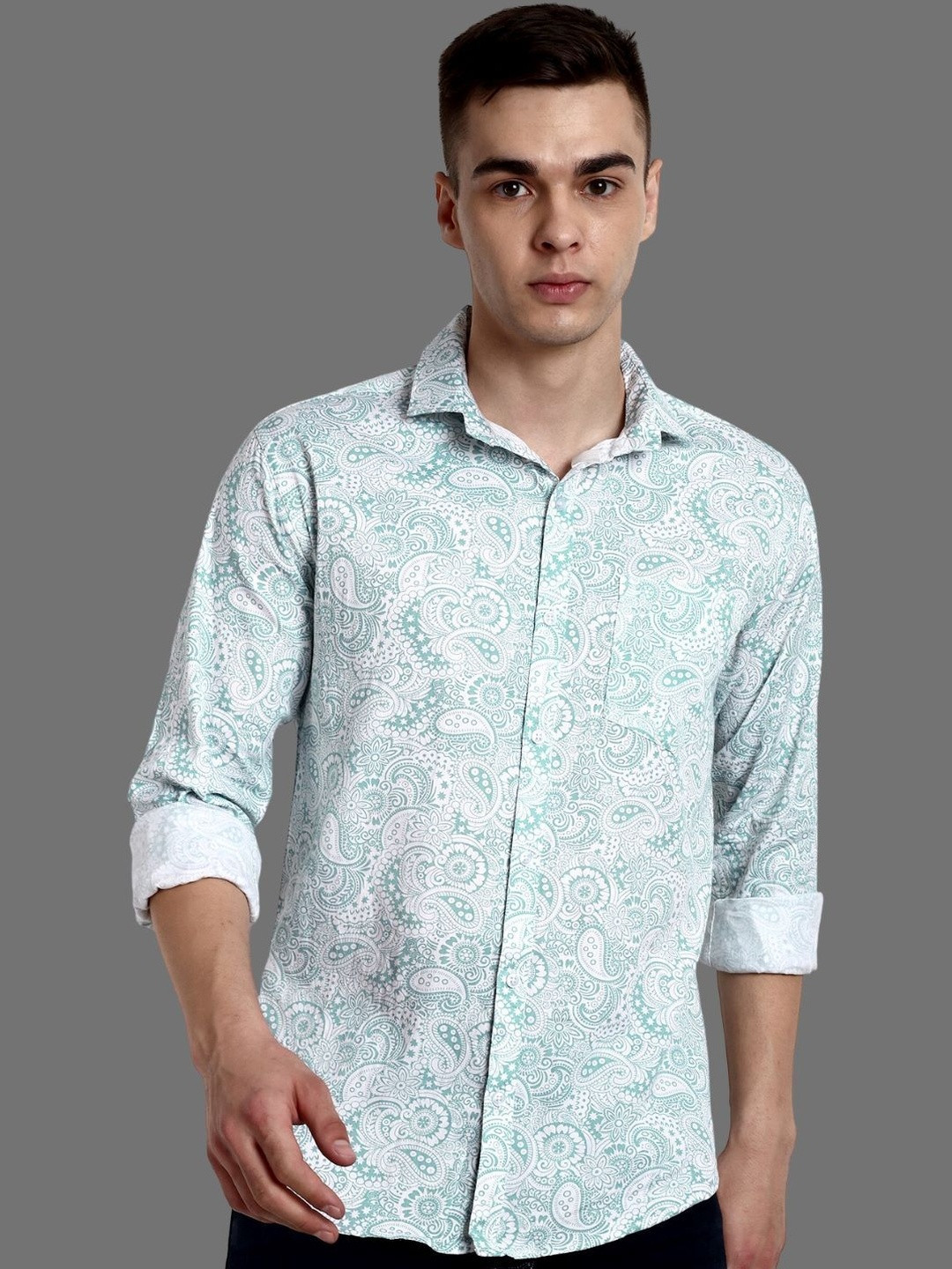 7TH LEGION Men Comfort Printed Casual Shirt