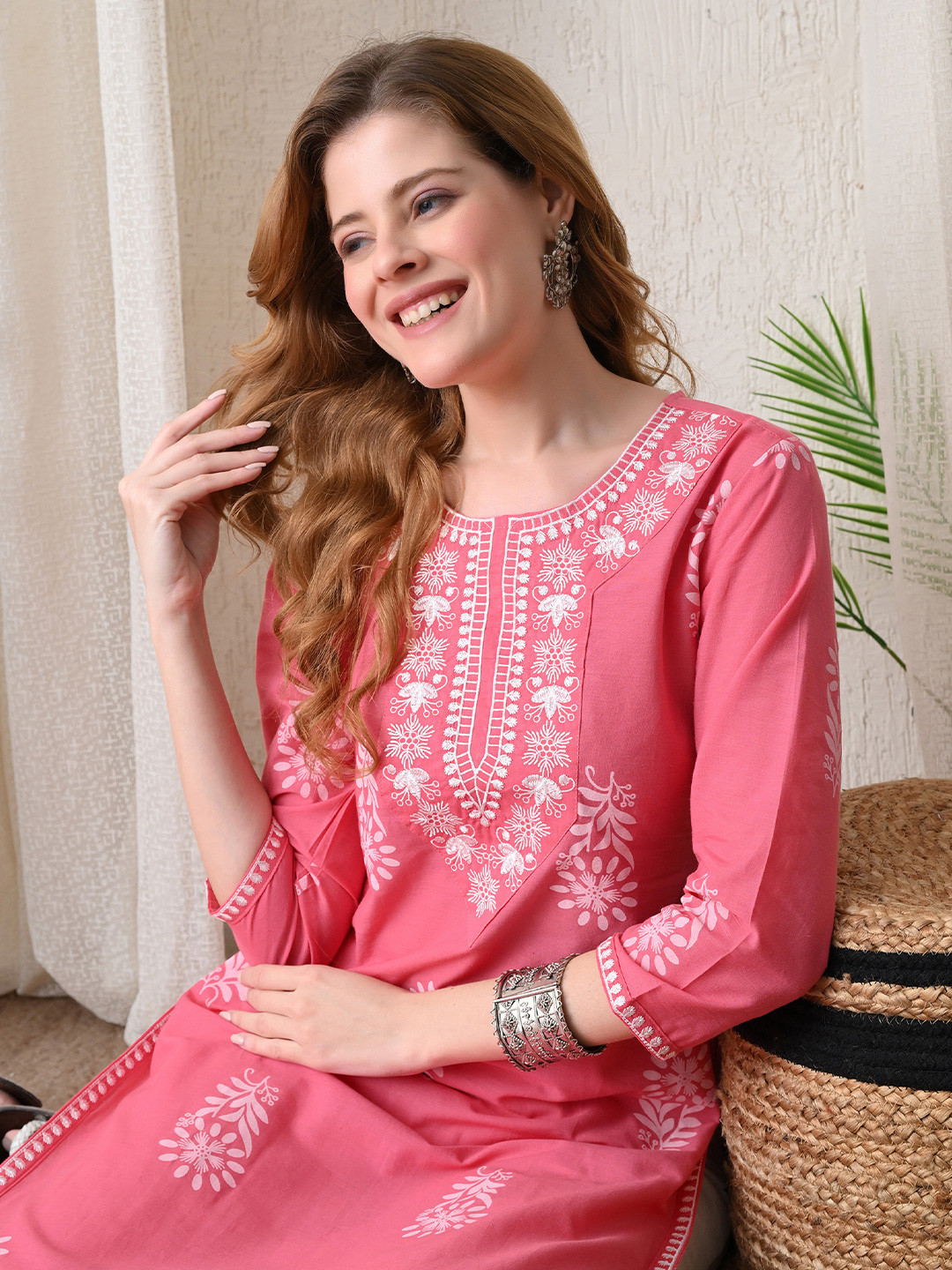 Koito Women Ethnic Motifs Yoke Design Kurta