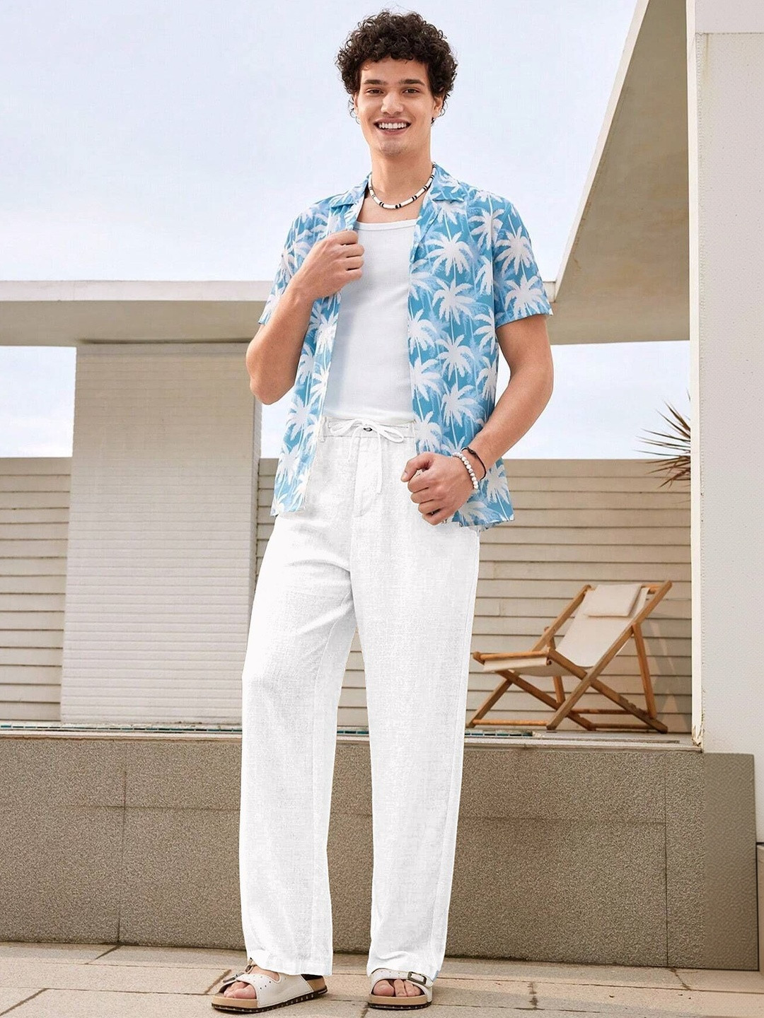 LERIYA FASHION Men High-Rise Easy Wash Trousers