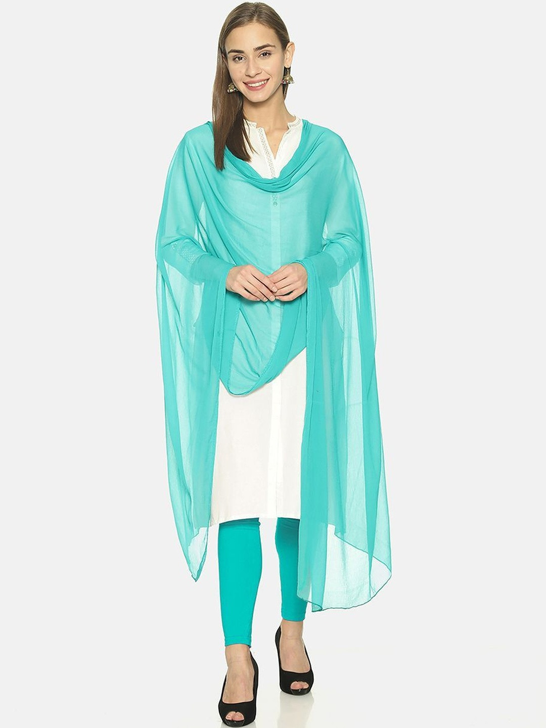 TWIN BIRDS Women Nylon Chiffon Lightweight Soft Shawl
