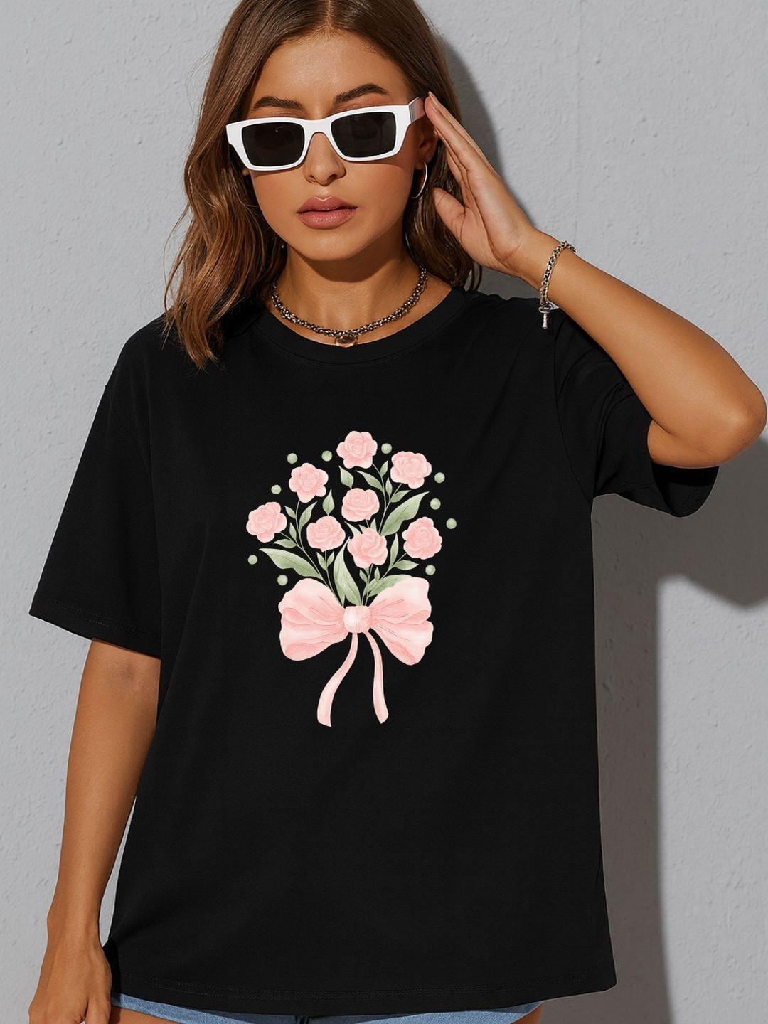 SZN Women Floral Printed T-shirt