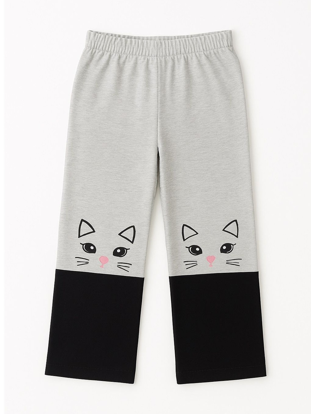 Kaff Girls Printed Relaxed Loose Fit Trousers