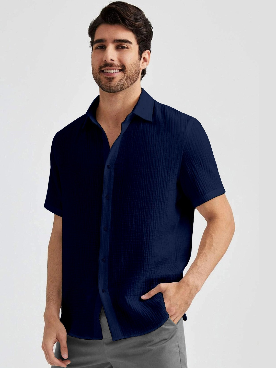 Color Bucket Men Standard Casual Shirt