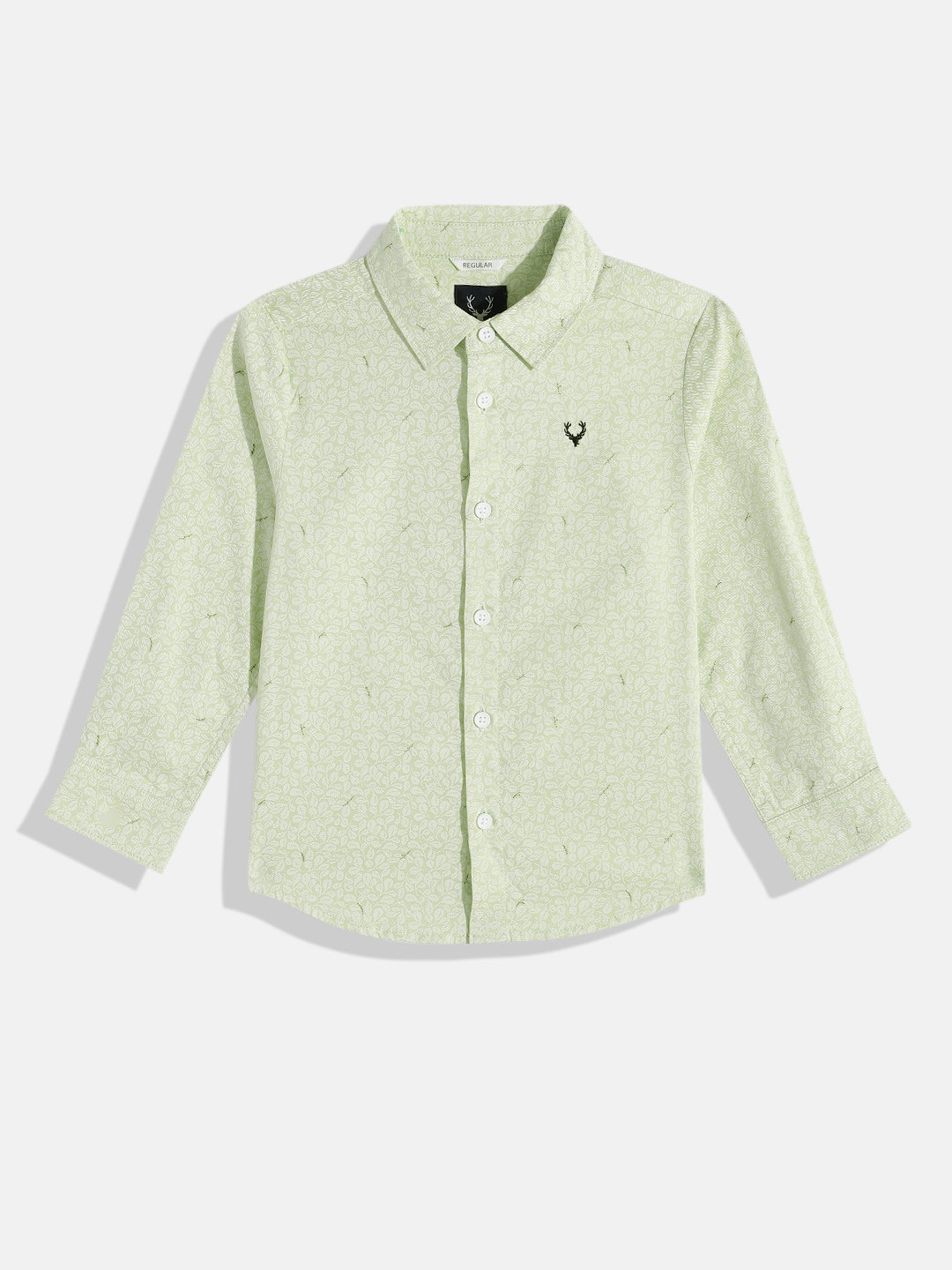 Allen Solly Junior Boys Floral Printed Pure Cotton Casual Shirt
