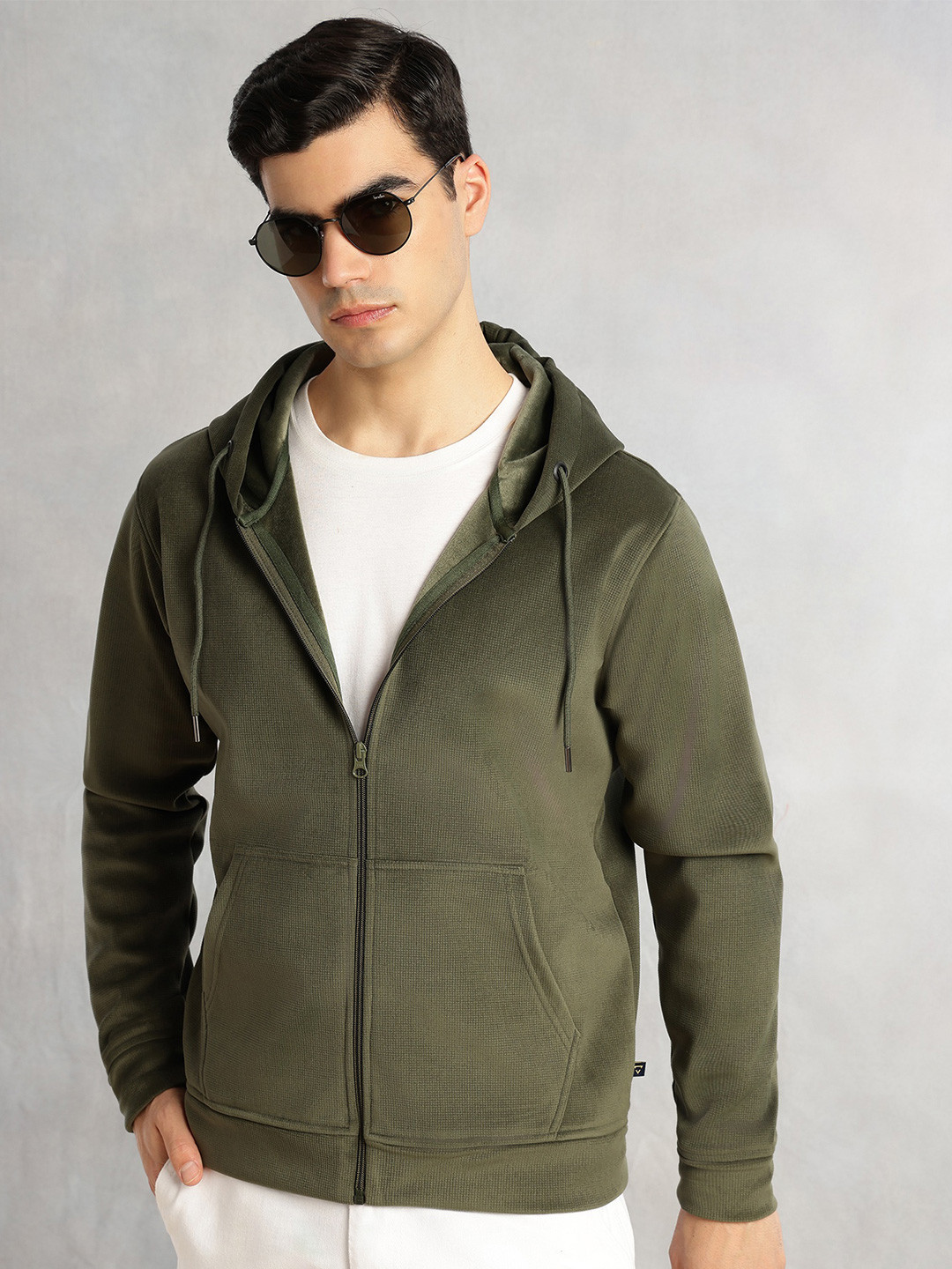 Thomas Scott Men's Kangaroo Pocket Hoodie Sweatshirt