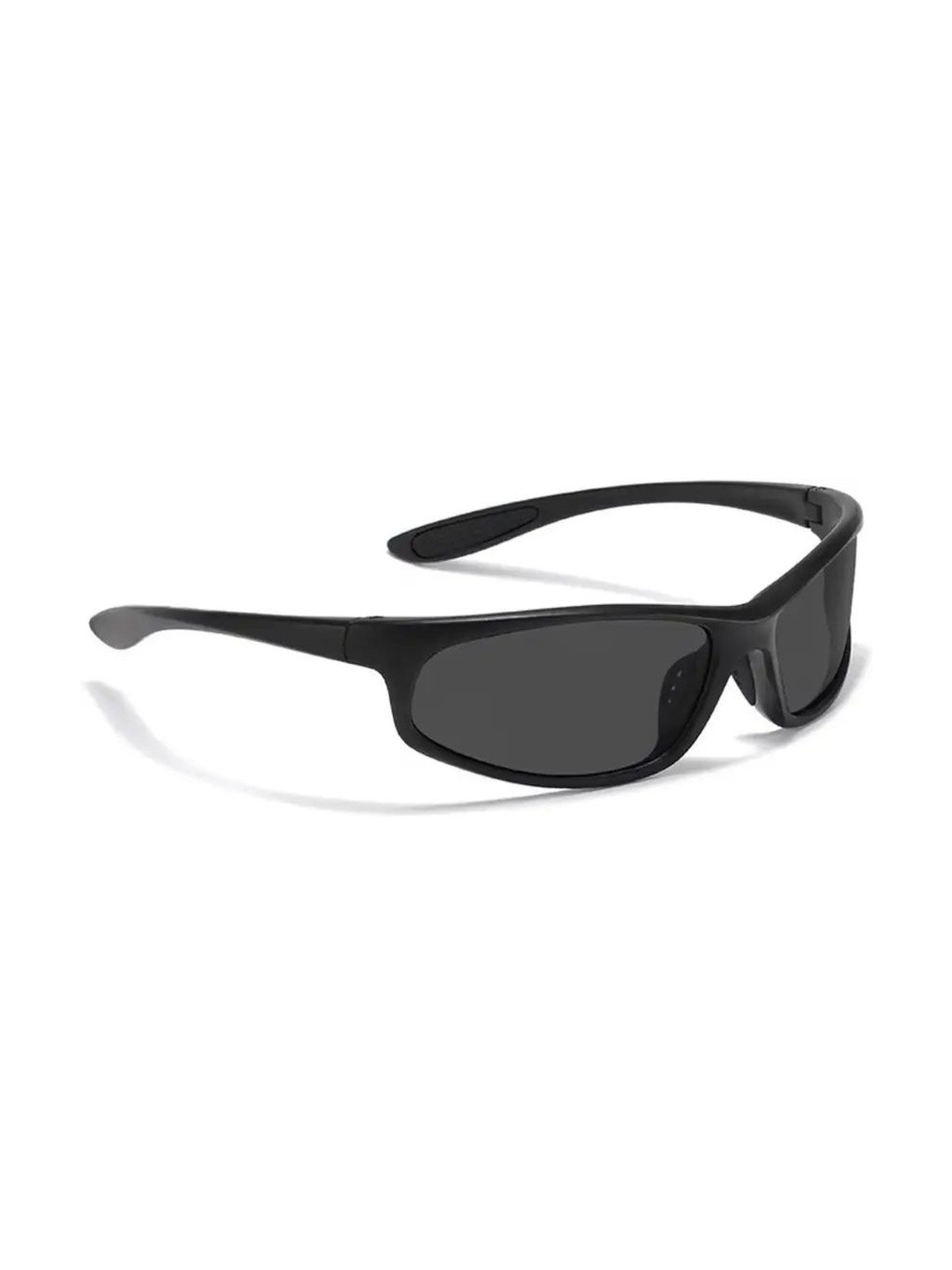 HIPE Men Black Lens & Black Sports Sunglasses with