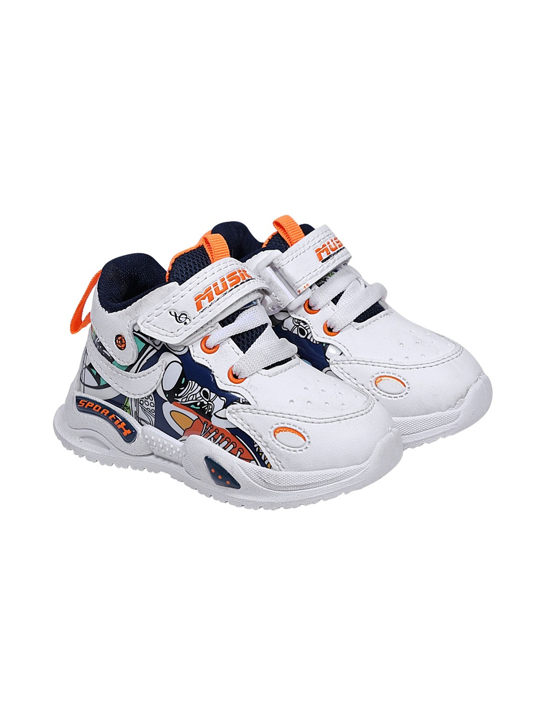 MUKUNDU Unisex Kids Printed Sneakers