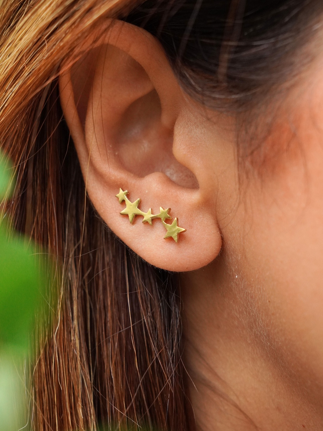 Soul Works Star Shaped Ear Cuff Earrings