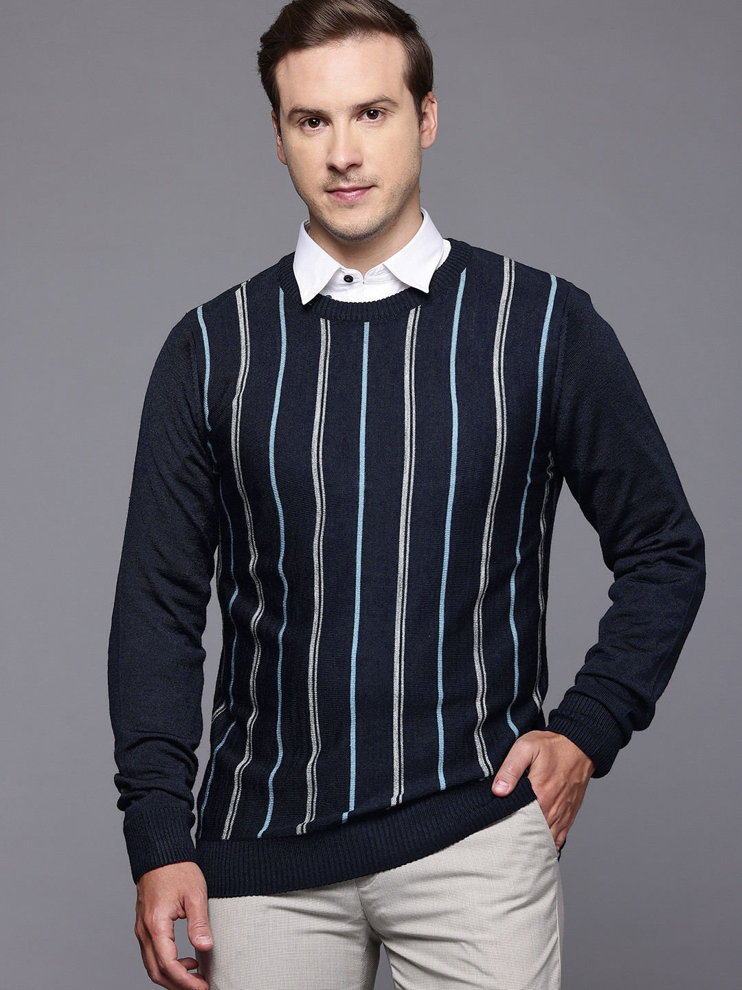 Raymond Striped Pullover