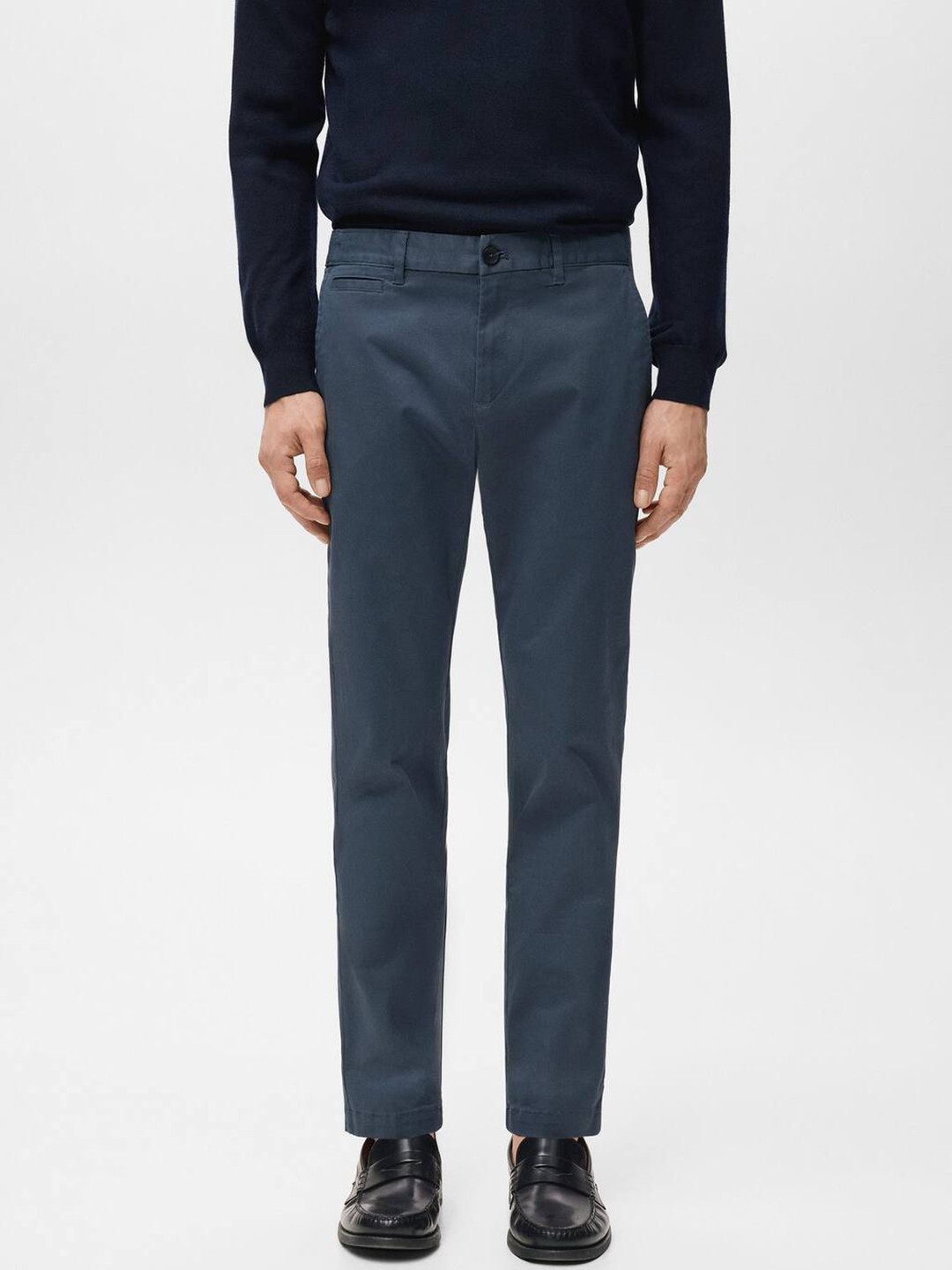 MANGO MAN Tapered Fit Chinos Trousers