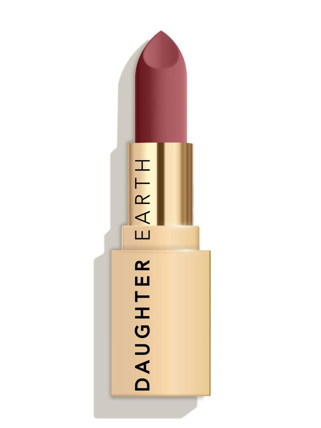 DAUGHTER EARTH Phytonutrient Long Lasting Lipstick With Rosehip Oil -4g- Siachen Rose