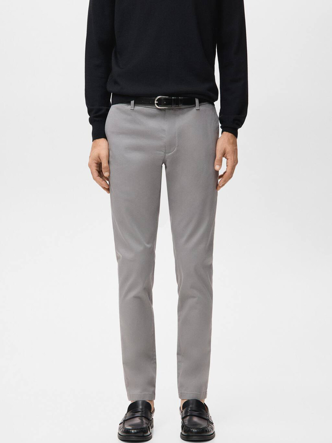 MANGO MAN Slim Fit Chinos Trousers
