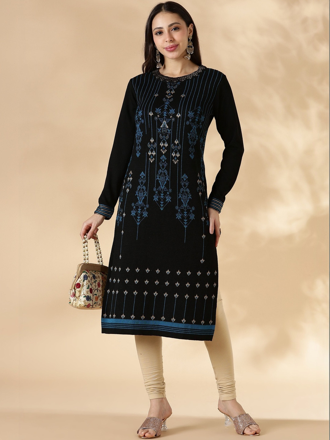 IMARA Women Ethnic Motifs Printed Kurta