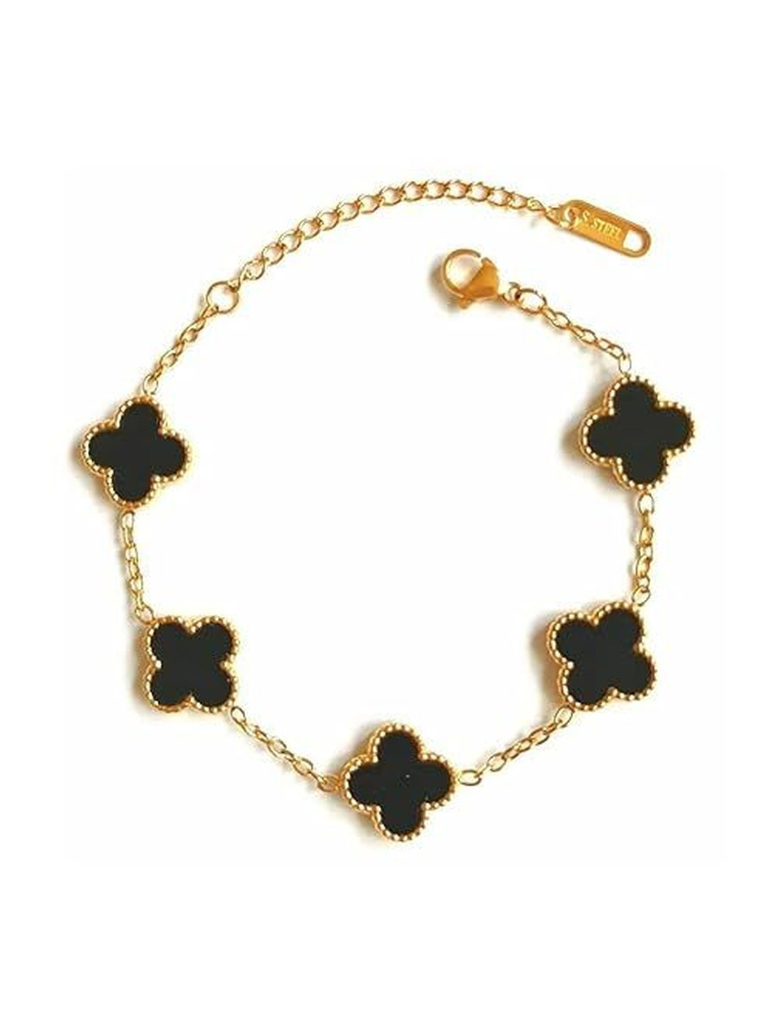 CLEO BE BOLD BE YOU Women Gold-Plated Link Bracelet