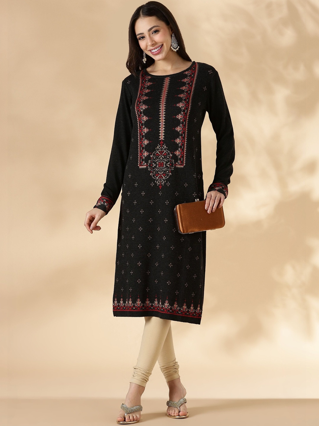 IMARA Women Ethnic Motifs Printed Kurta