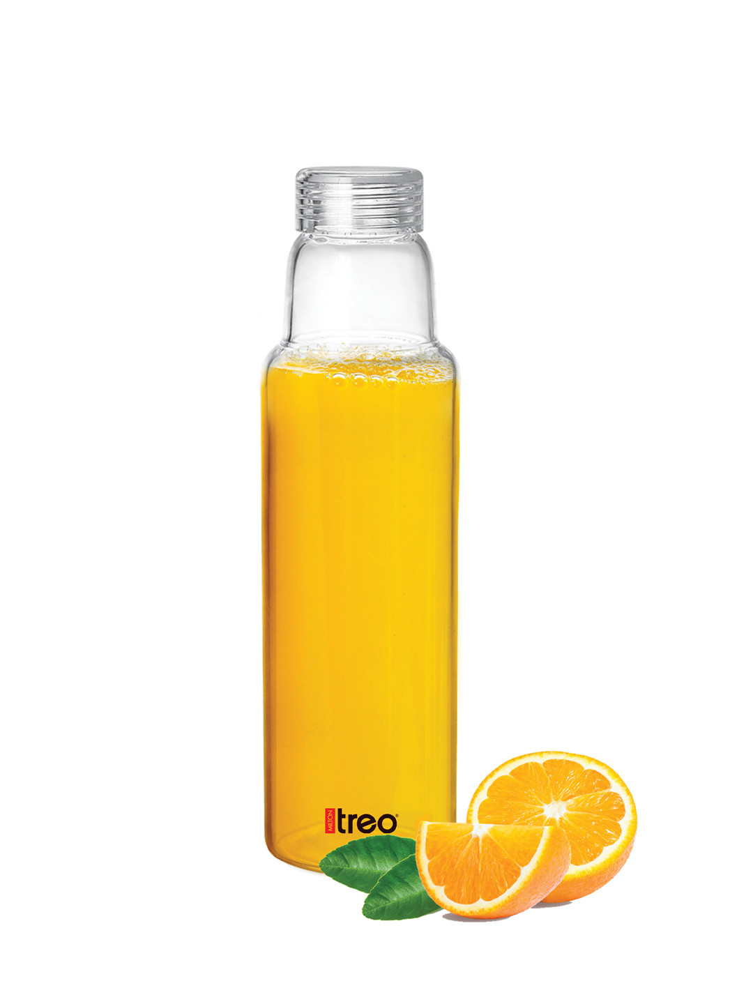 Treo Clarisma Transparent Borosilicate Leakproof Hot Cold Water Bottle 750 ml