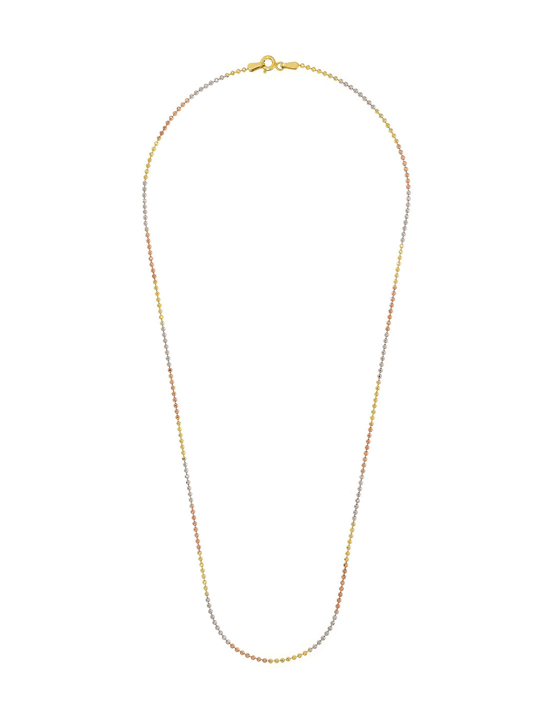 BHIMA 925 Sterling Silver Rhodium Polish Chain