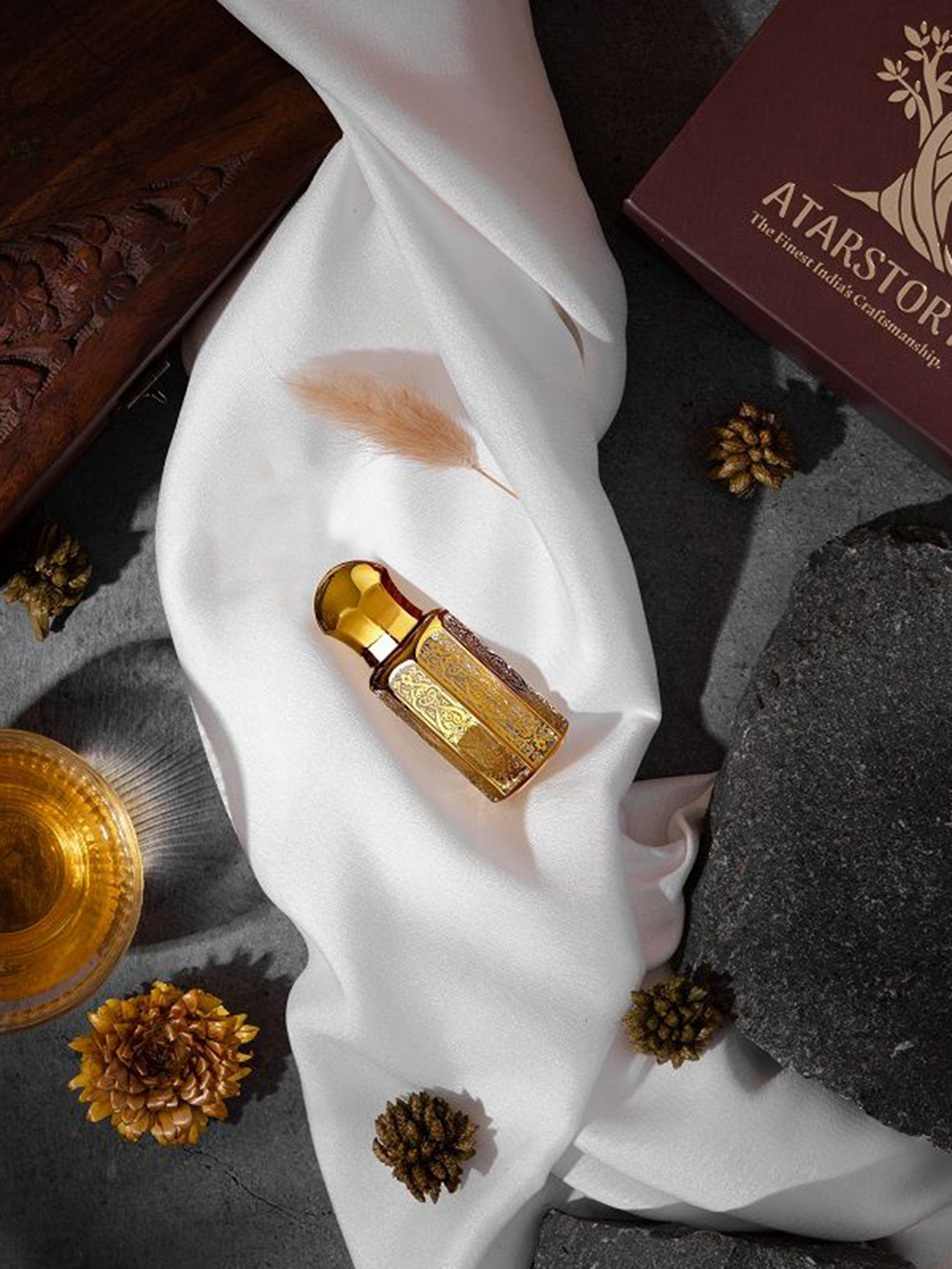 ATARSTORY Qamar Oudh Luxury Long Lasting Herbal Alcohol Free Attar 12 ml