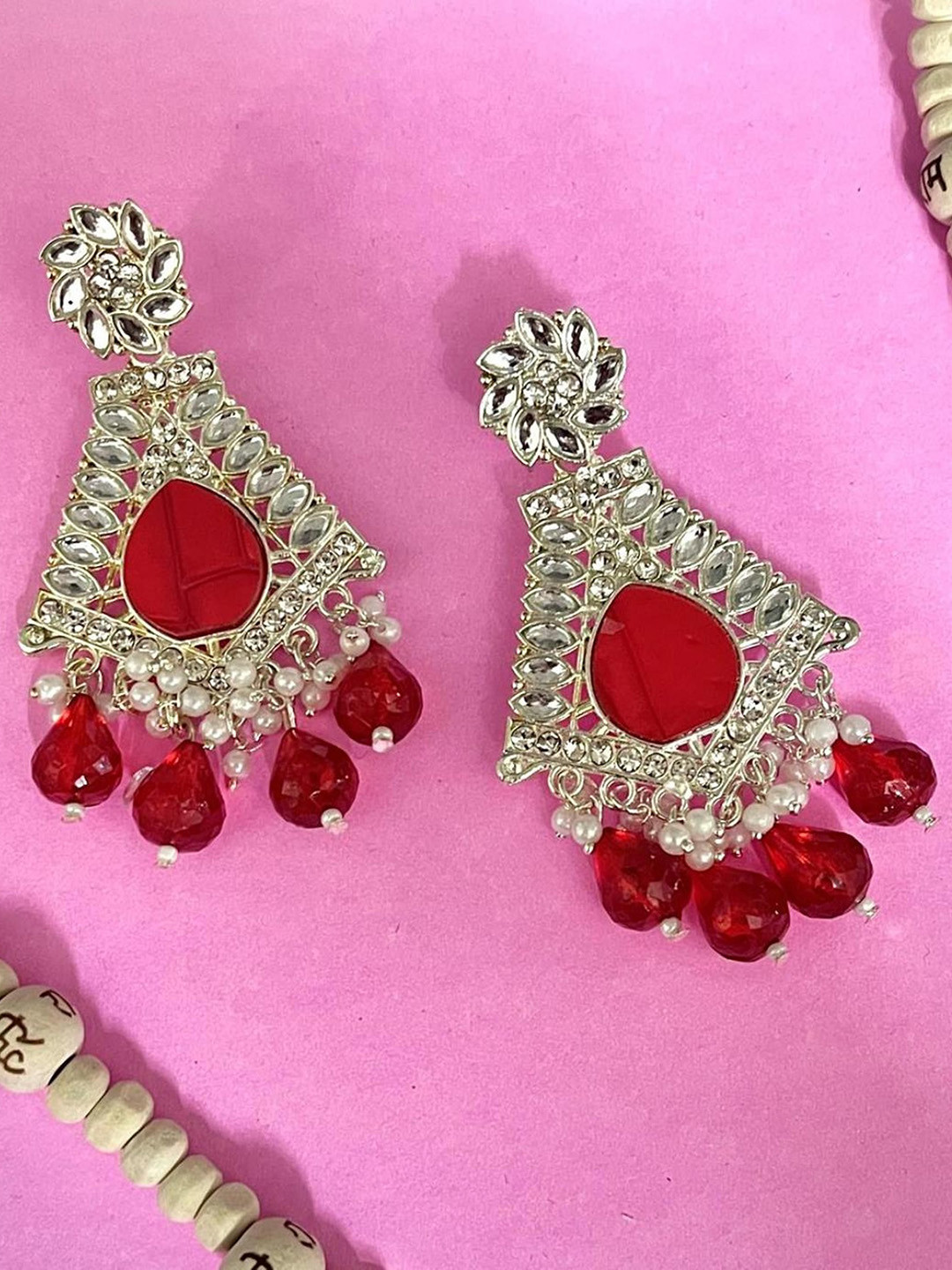 MADDY SPACE Contemporary Drop Earrings