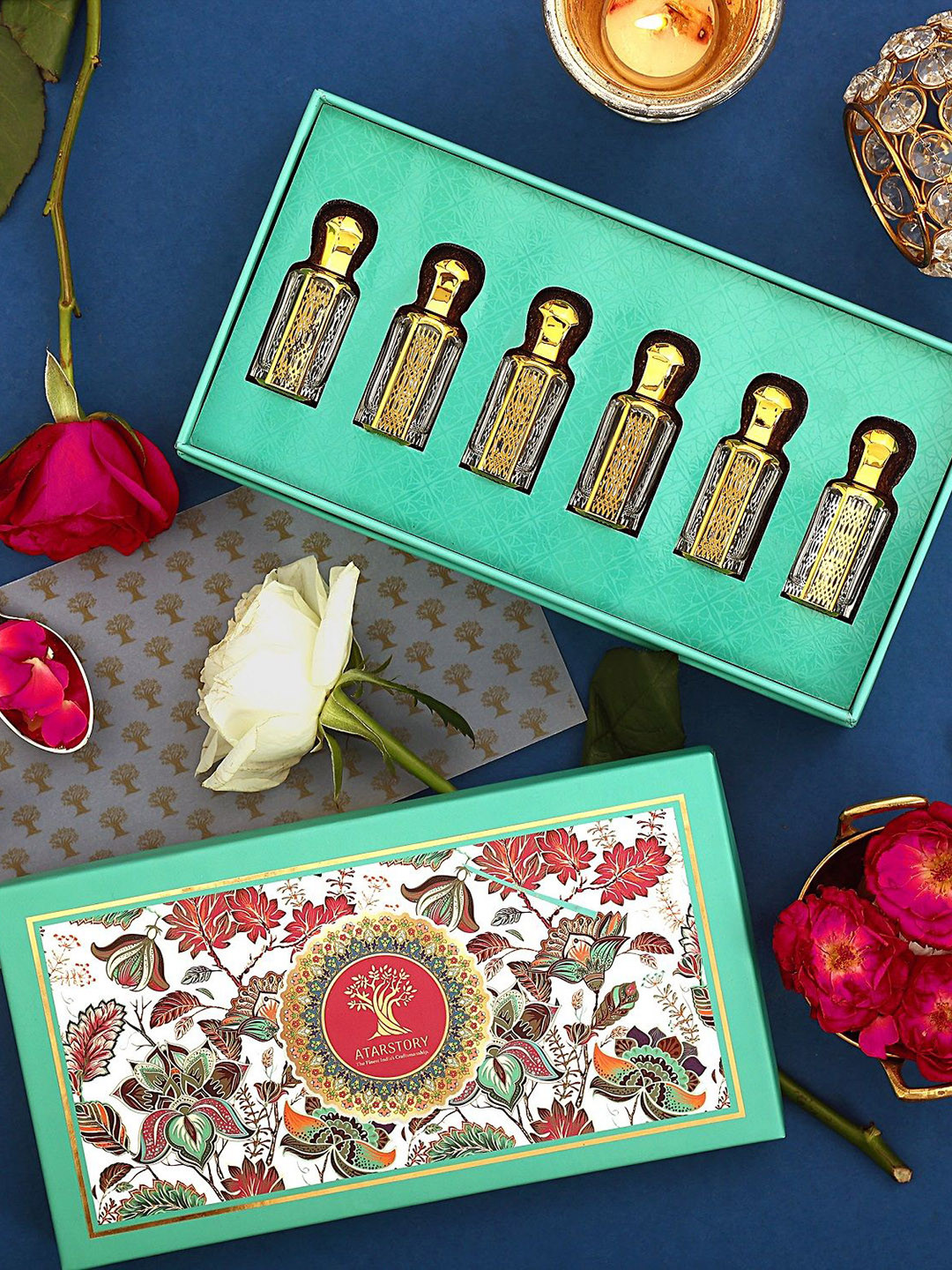 ATARSTORY Set Of 6 Premium Alcohol Free Attar 12 ml