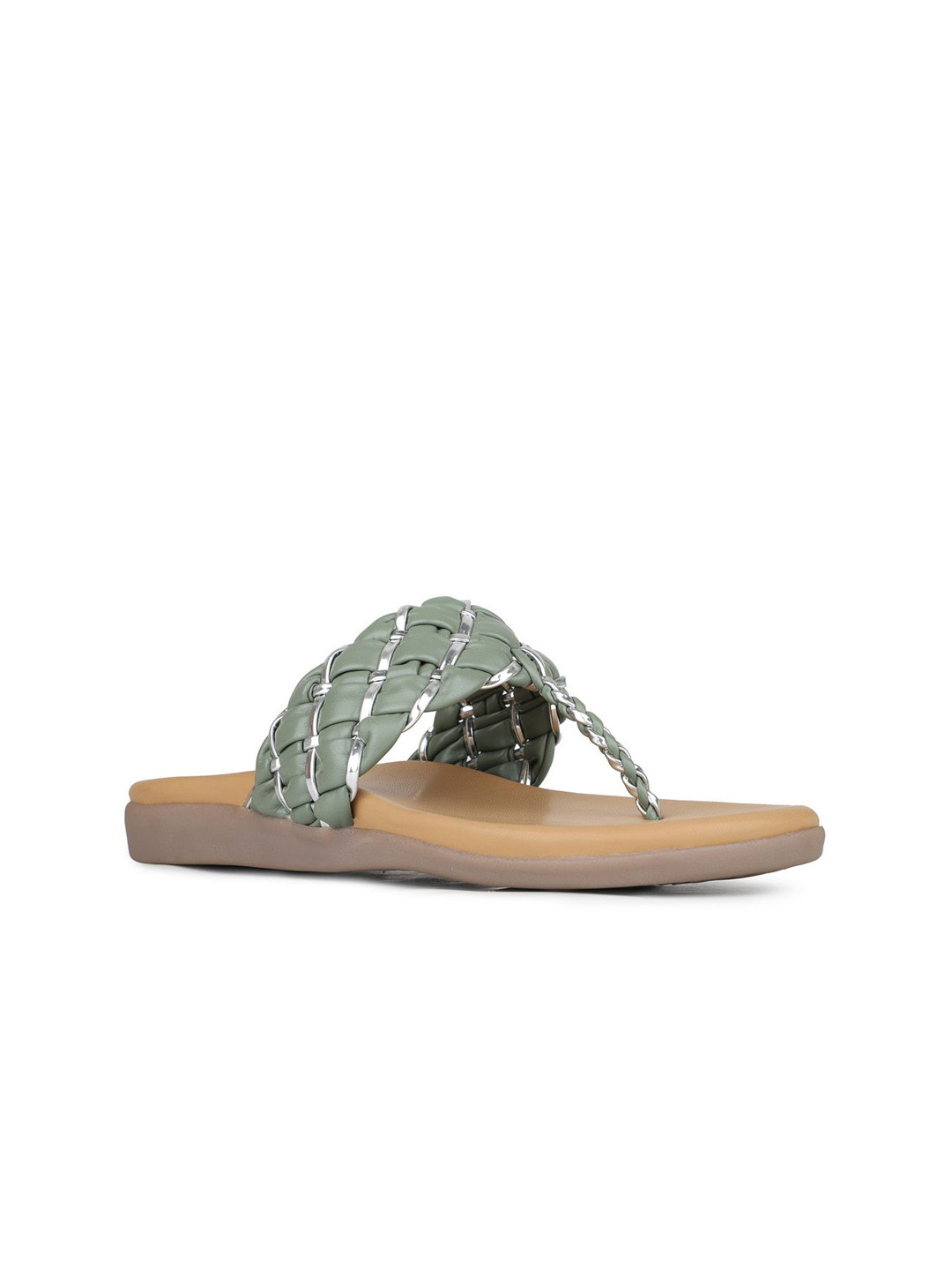 Inc 5 Women Slip-On T-Strap Flats